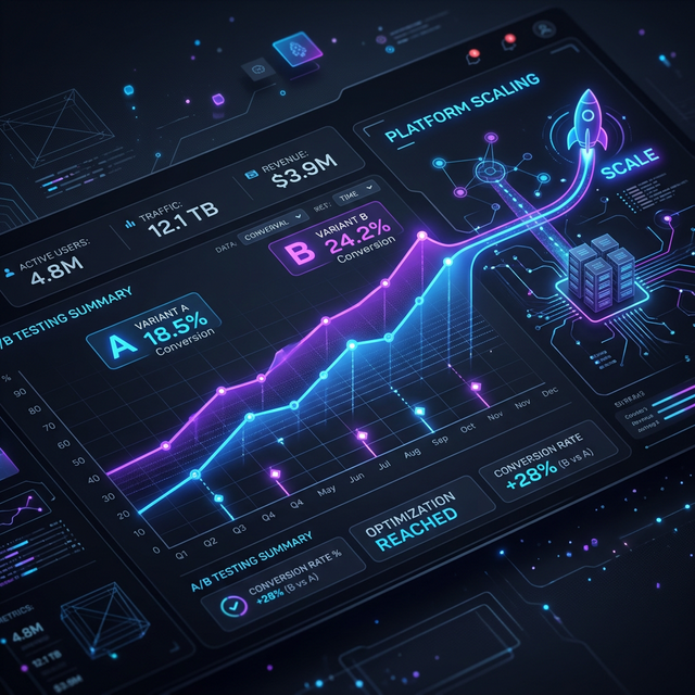 A/B Testing Platform Scaling Thumbnail